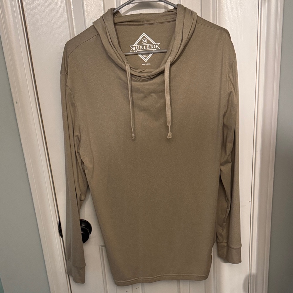 Burlebo tan performance hoodie
